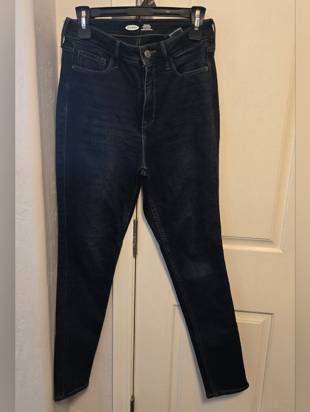 Old Navy Dark Indigo High-Rise Skinny Jeans - Women